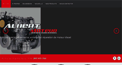 Desktop Screenshot of albertmoteur.com